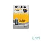 Lancetas Accu-chek FastClix com 24 unidades