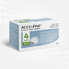 Agulhas Accu-Fine  Roche 4 mm com 100 unidades