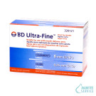 Agulhas BD Ultra Fine III 8mm com 100 unid.