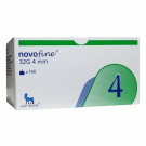 Agulhas NovoFine 4mm com 100 unid.