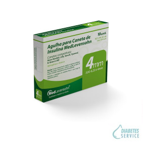 Agulhas Uniqmed 4mm com 7 unid.