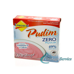 Pudim Morango 25g - Lowçucar