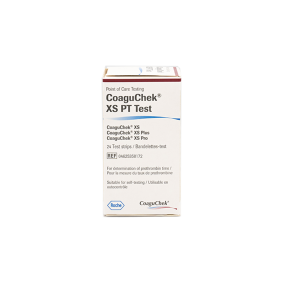 CoaguChek XS - Caixa com 48 tiras para teste de Coagulação