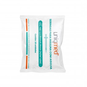 Seringa Insulina Uniqmed 1cc 6mm (pct. com10)