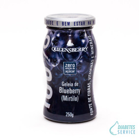 Geléia 100% Fruta de Blueberry 250g - Queensberry