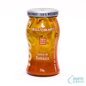 Geléia 100% Fruta de Damasco 250g - Queensberry