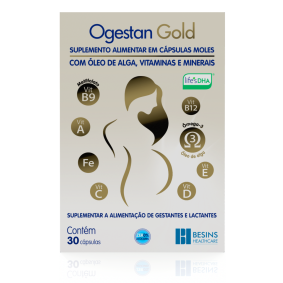Suplemento Ogestan Gold com 90 caps 